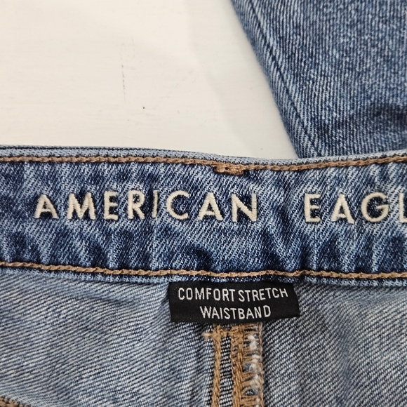 American Eagle Outfitters Distressed Mom Jean Womens Size 4 - Picture 11 of 16